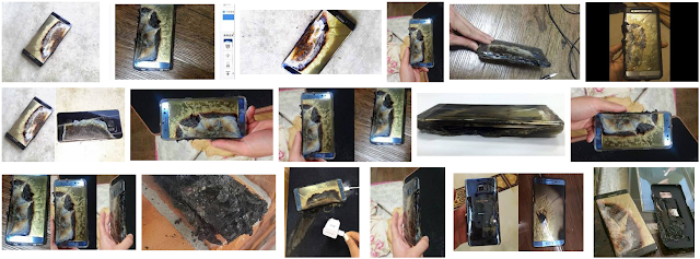 Samsung Galaxy Note 7 Explosion