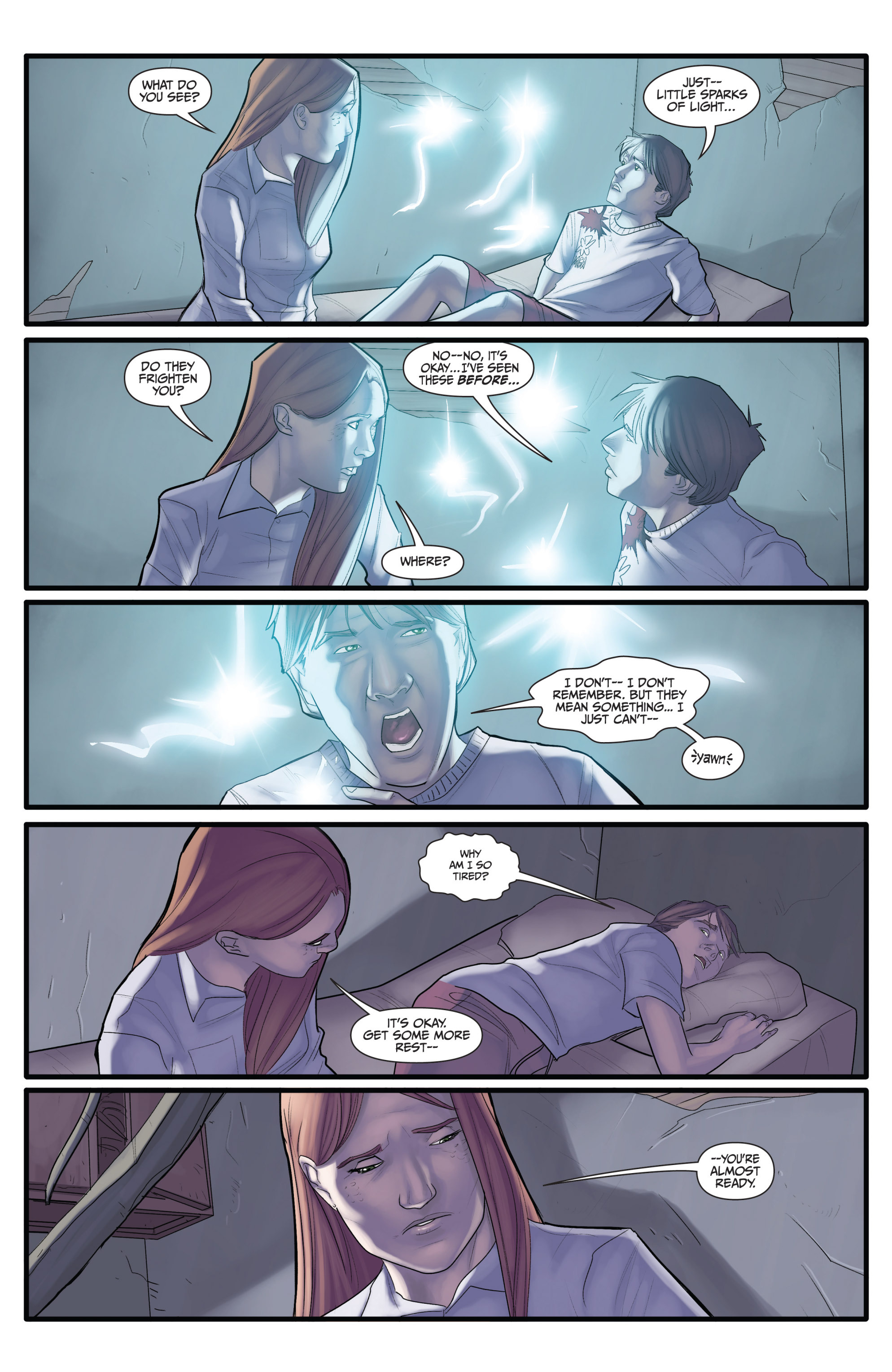 Read online Morning Glories comic -  Issue #28 - 19