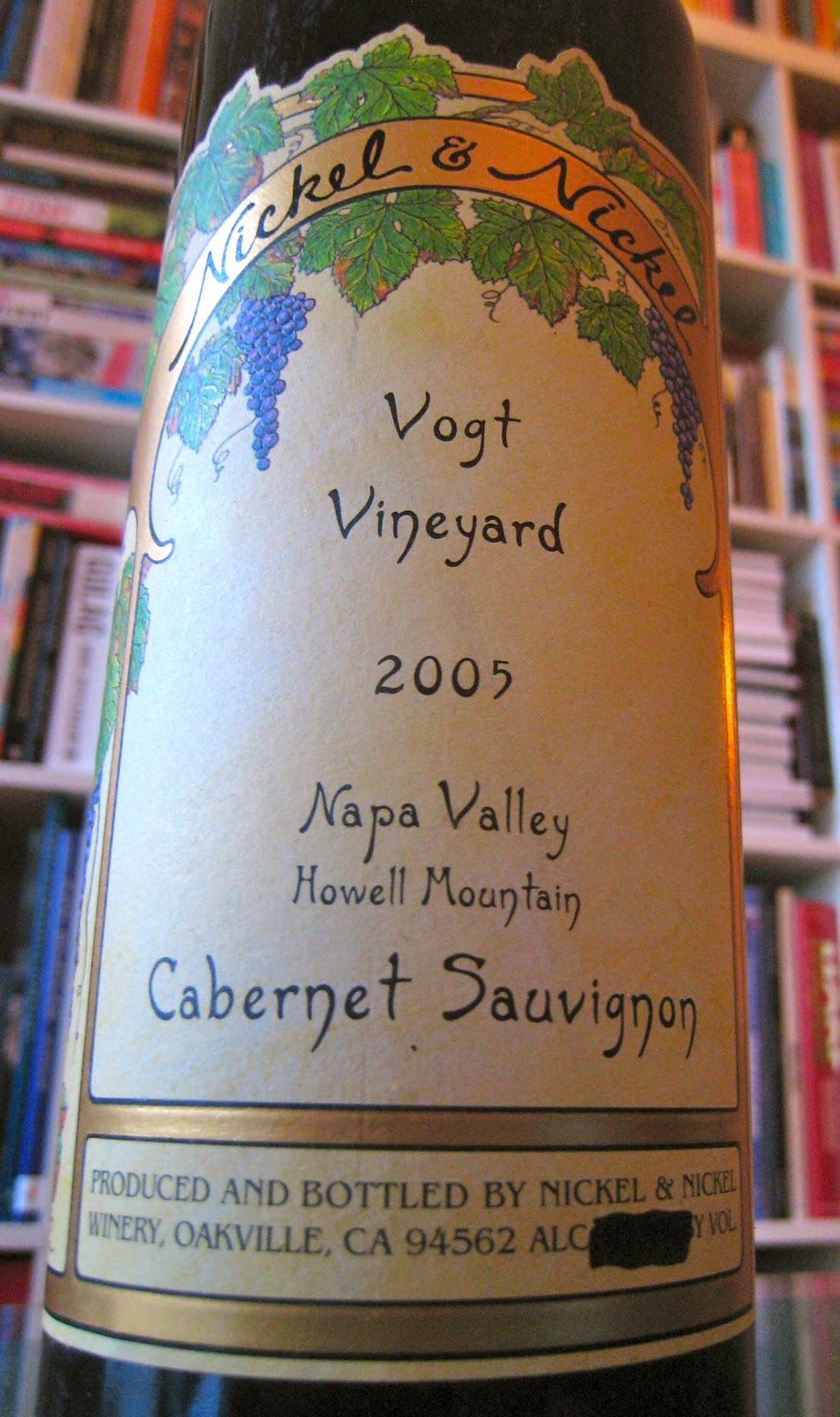 Johan P 2005 Nickel & Nickel Sauvignon Vogt Vineyard
