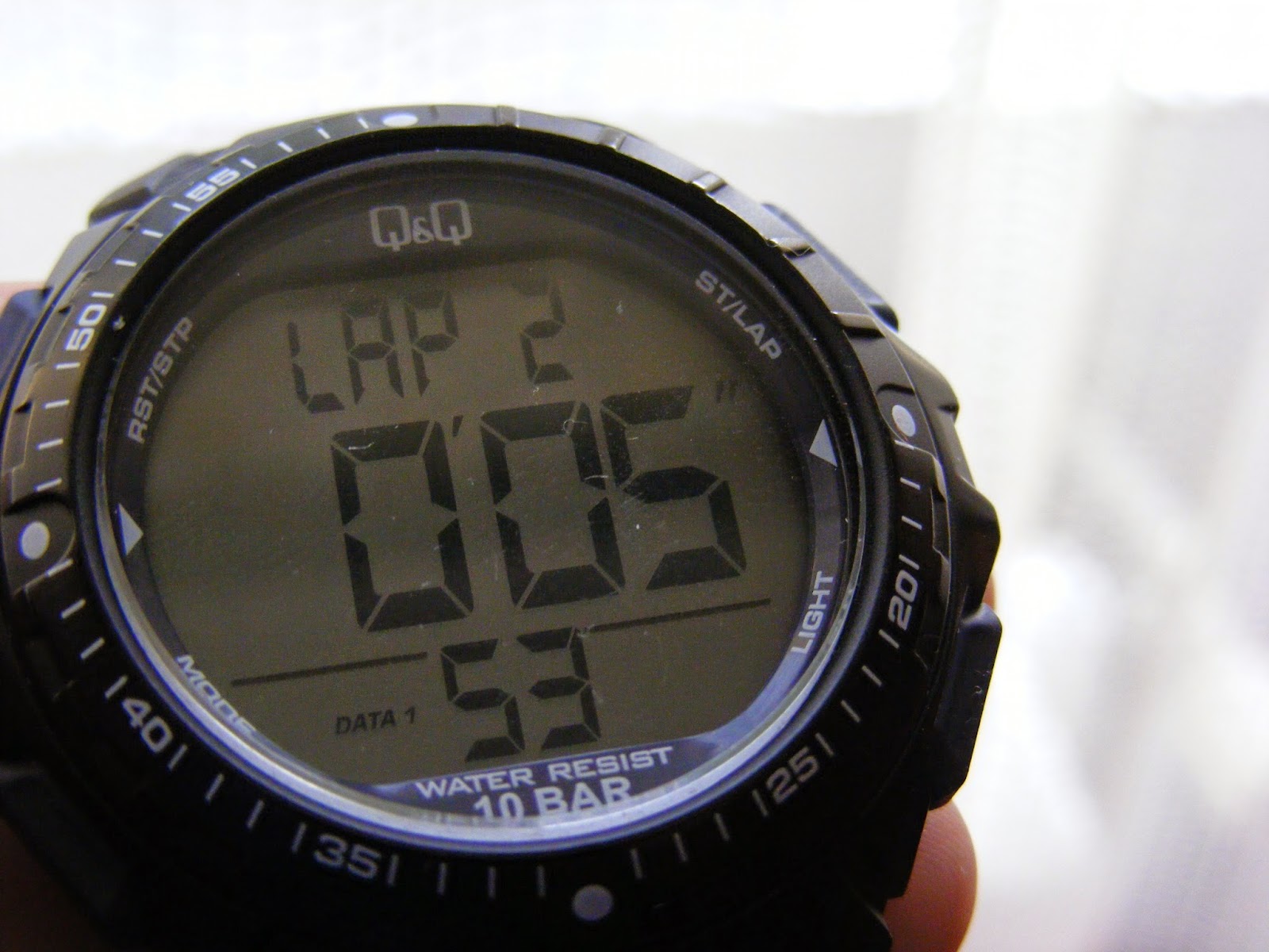 Q&Q sport watch review update Paper and Digital
