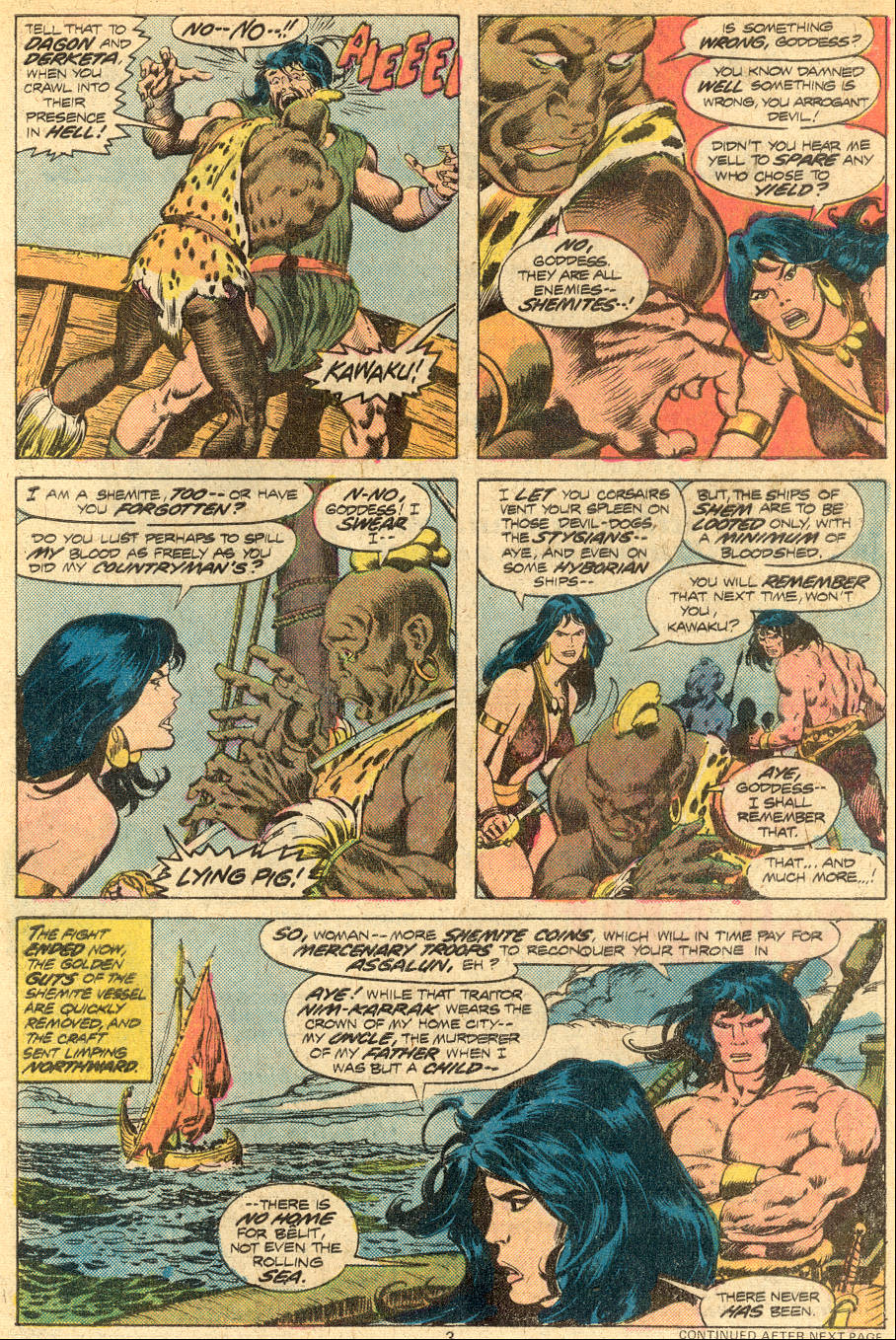 Read online Conan the Barbarian (1970) comic -  Issue #72 - 4