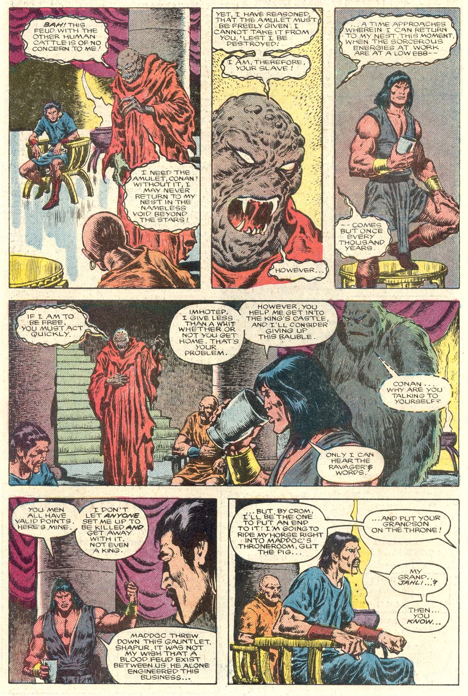 Read online Conan the Barbarian (1970) comic -  Issue #184 - 7