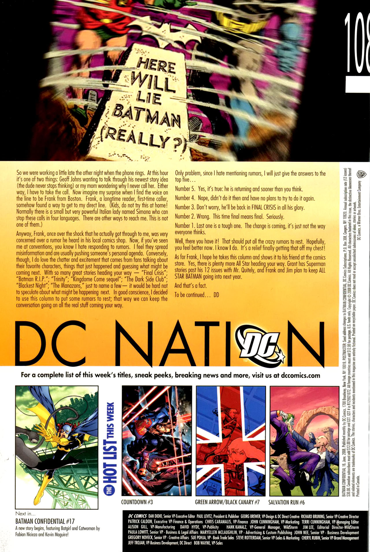 Read online Batman Confidential comic -  Issue #16 - 23