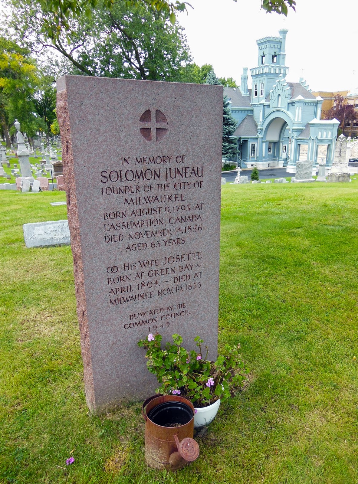 Roamin' Catholic Churches Solomon Juneau, Founder of Milwaukee