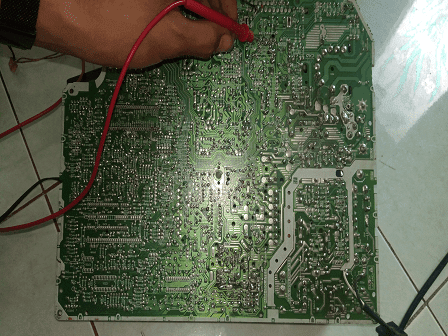 Polytron IC STV 2247 IC Vertikal TDA 8174 AW Mati Protek Polytron IC STV 2247 IC Vertikal TDA 8174 AW Mati Protek
