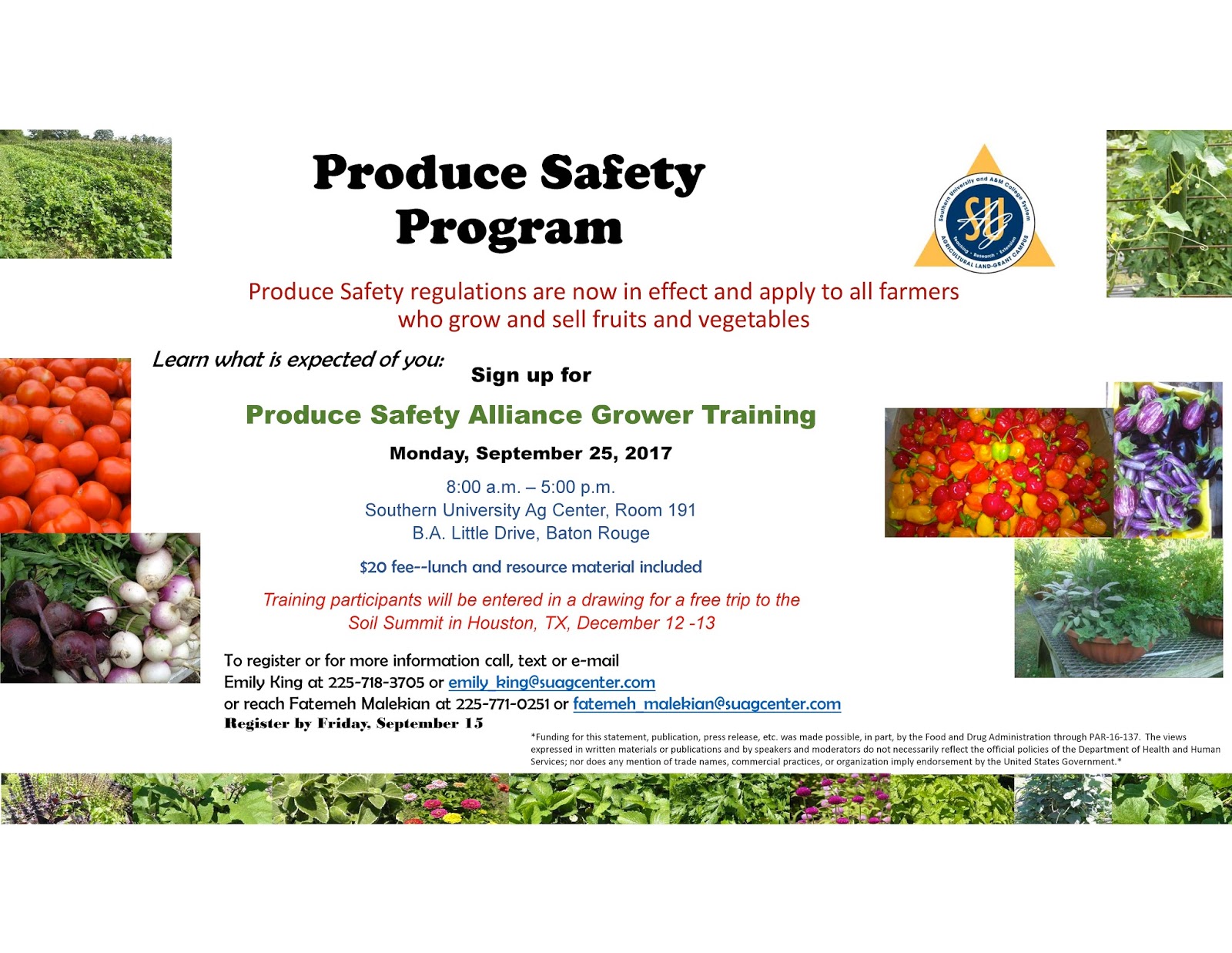 Southern University Ag Center and College of Agriculture SU LandGrant