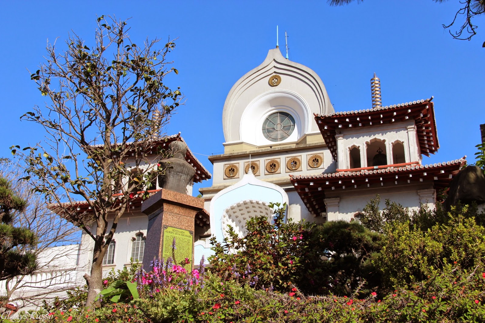 Passear e Fotografar Templo Budista Honpa