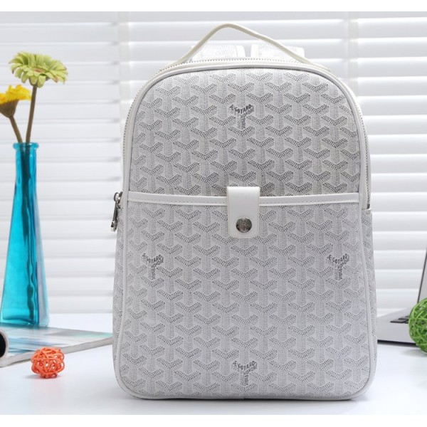 70% off pour le sac goyard! on www.sacgypascher.com: Sac ?� Dos Goyard Blanc