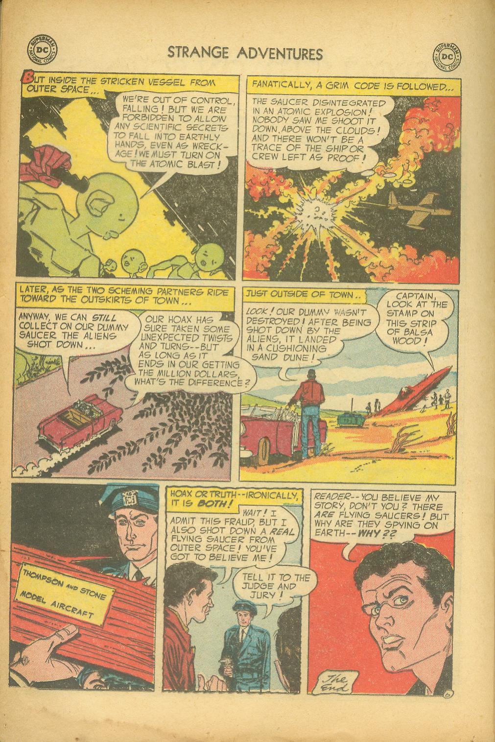 Read online Strange Adventures (1950) comic -  Issue #52 - 24
