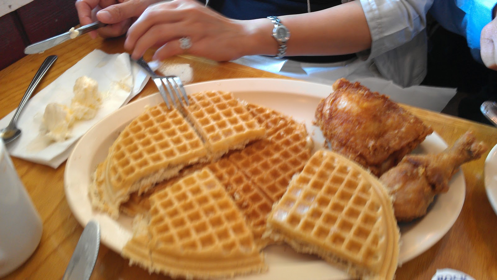 the hungry pencil Roscoe's House of Chicken and Waffles stickinyour
