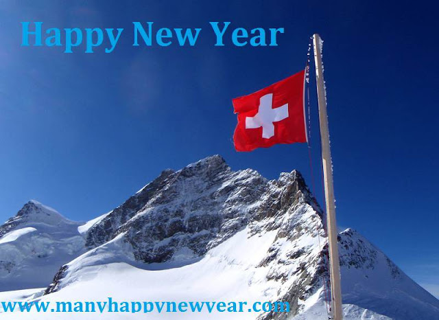 Happy new year 2018 switzerland flag army images wishes
