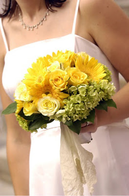 Yellow Wedding Flowers Ideas