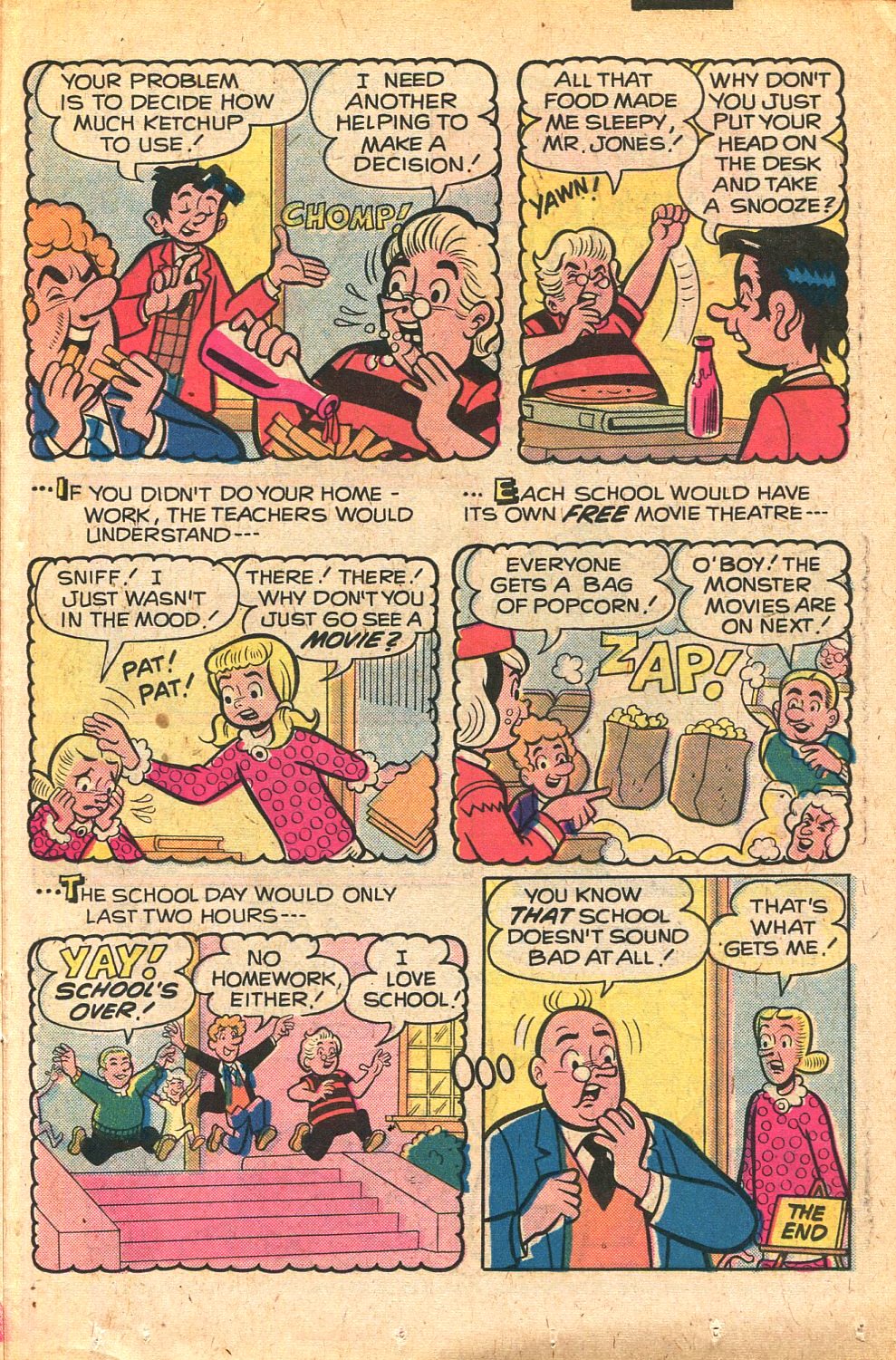 Read online Archie's TV Laugh-Out comic -  Issue #76 - 23