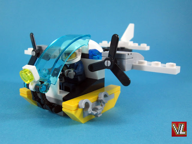 Set LEGO City 30346 Prison Island Helicopter