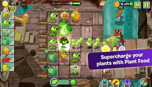 لعبة plants vs zombies 2