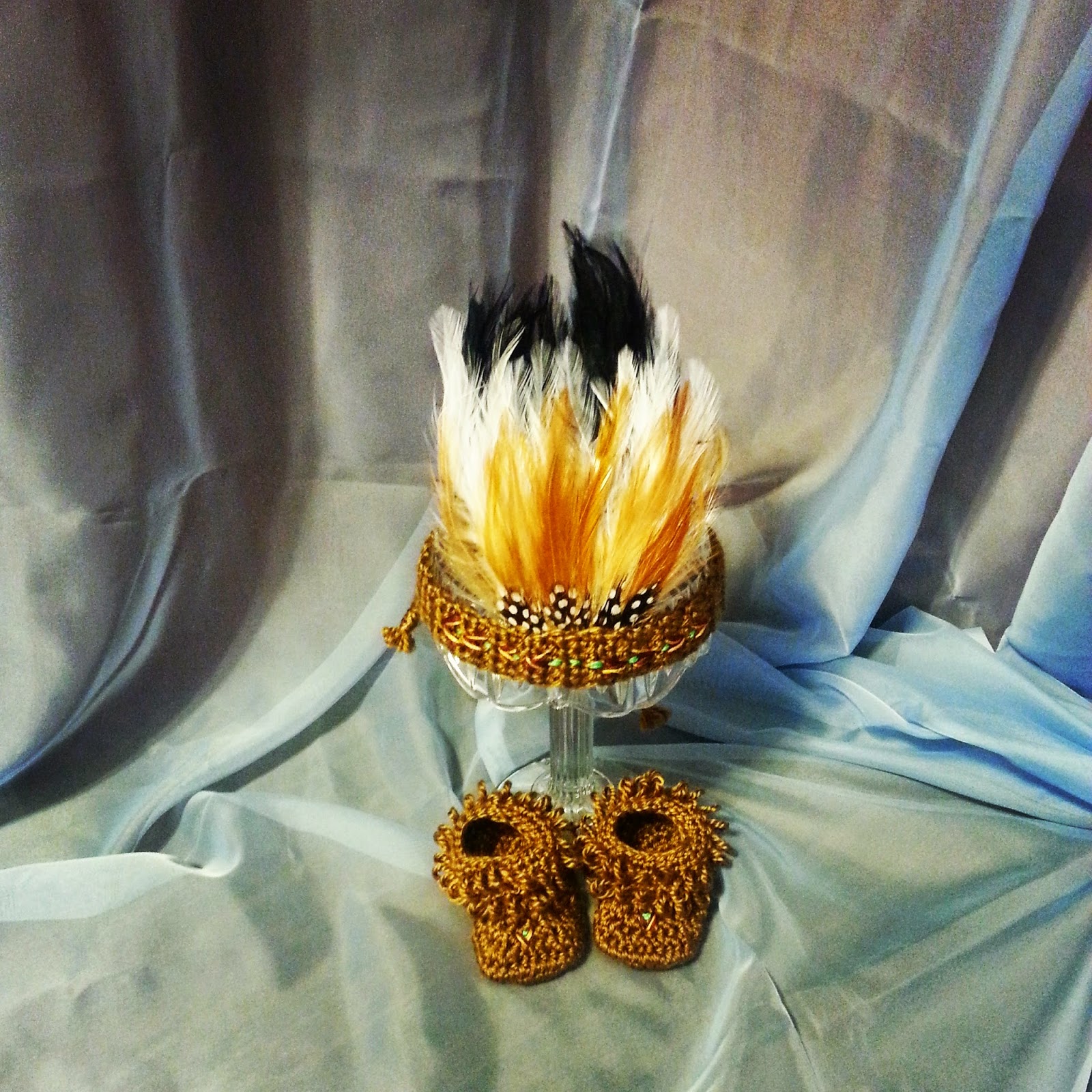 Creative Threads by Leah Native American Set Free Crochet Pattern