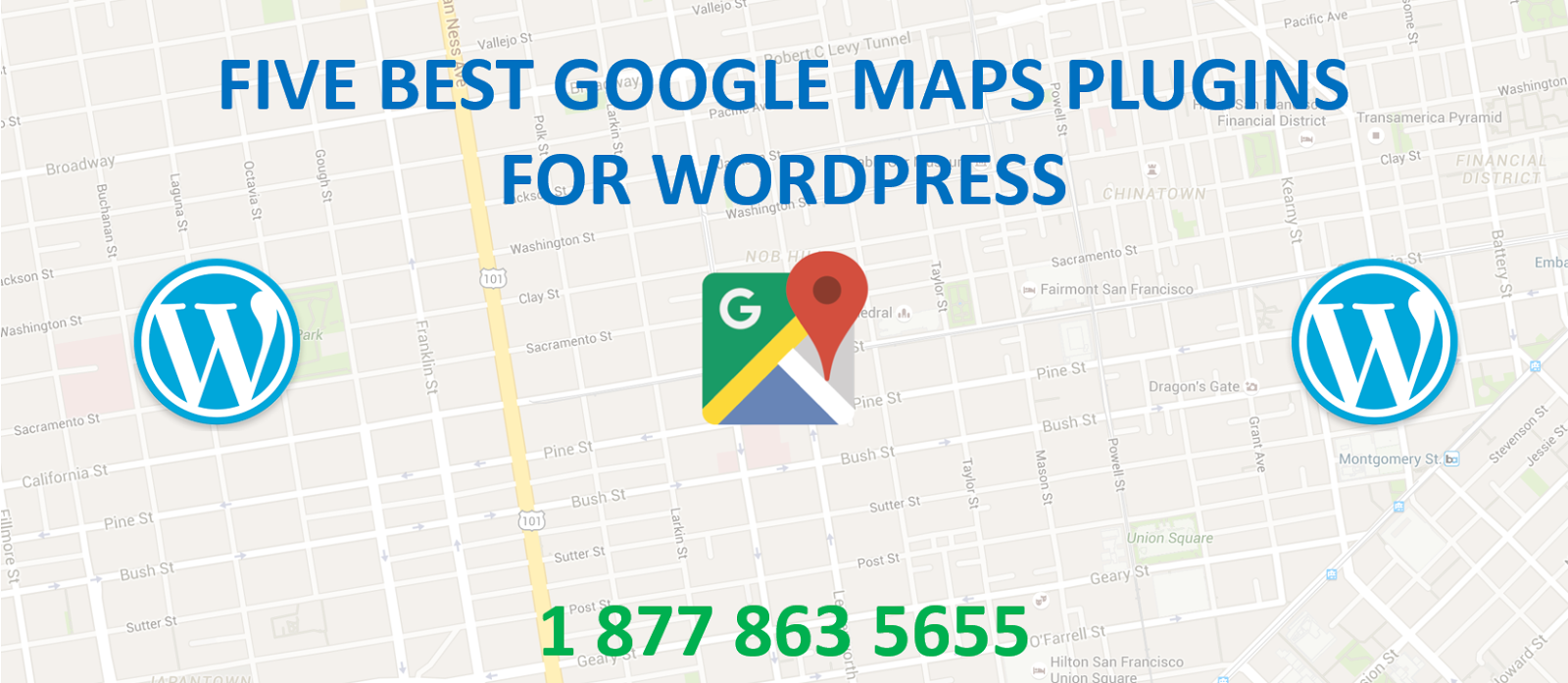 Five Best Google Maps Plugins For WordPress