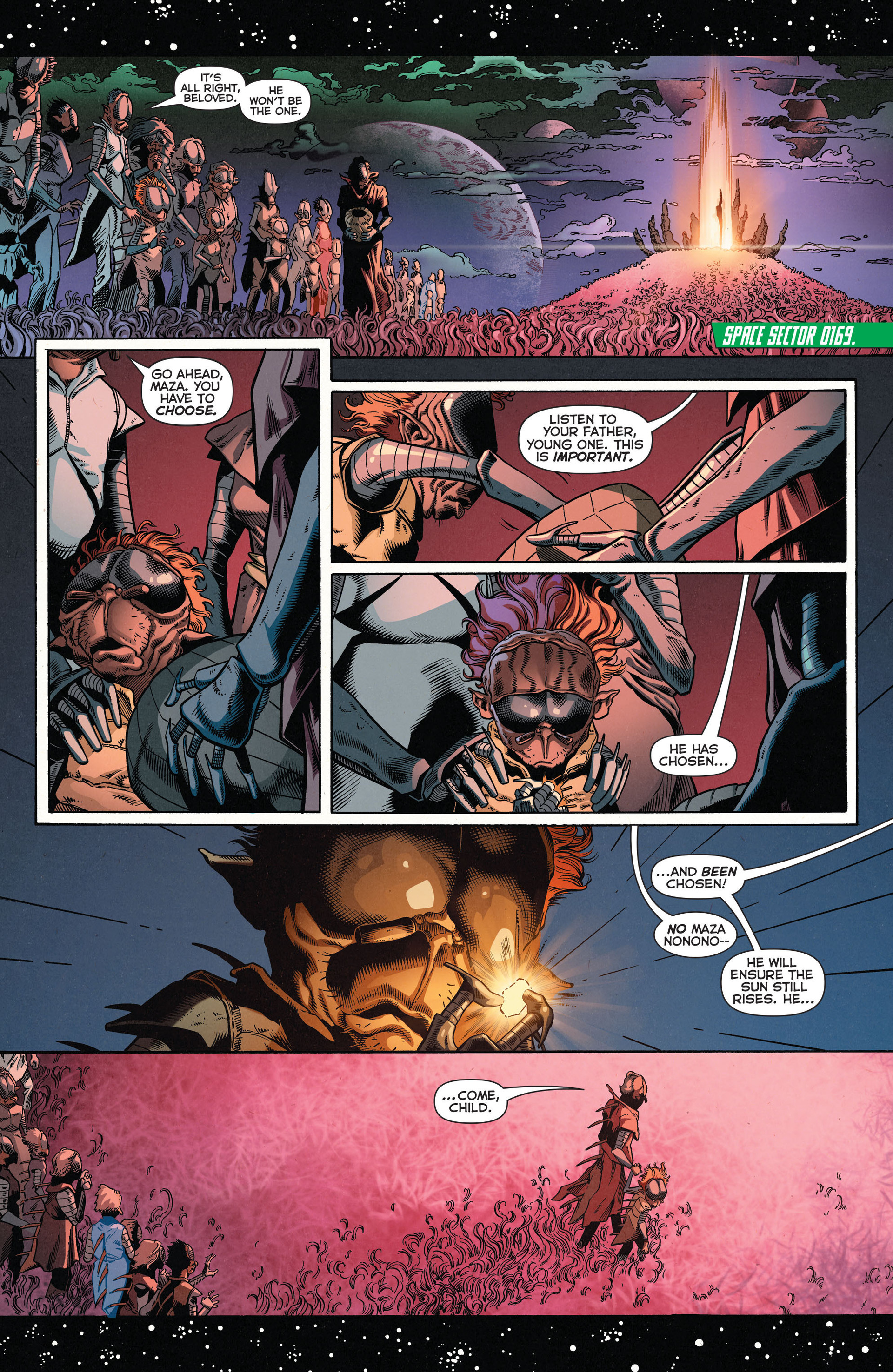 Read online Green Lantern: New Guardians comic -  Issue #28 - 2
