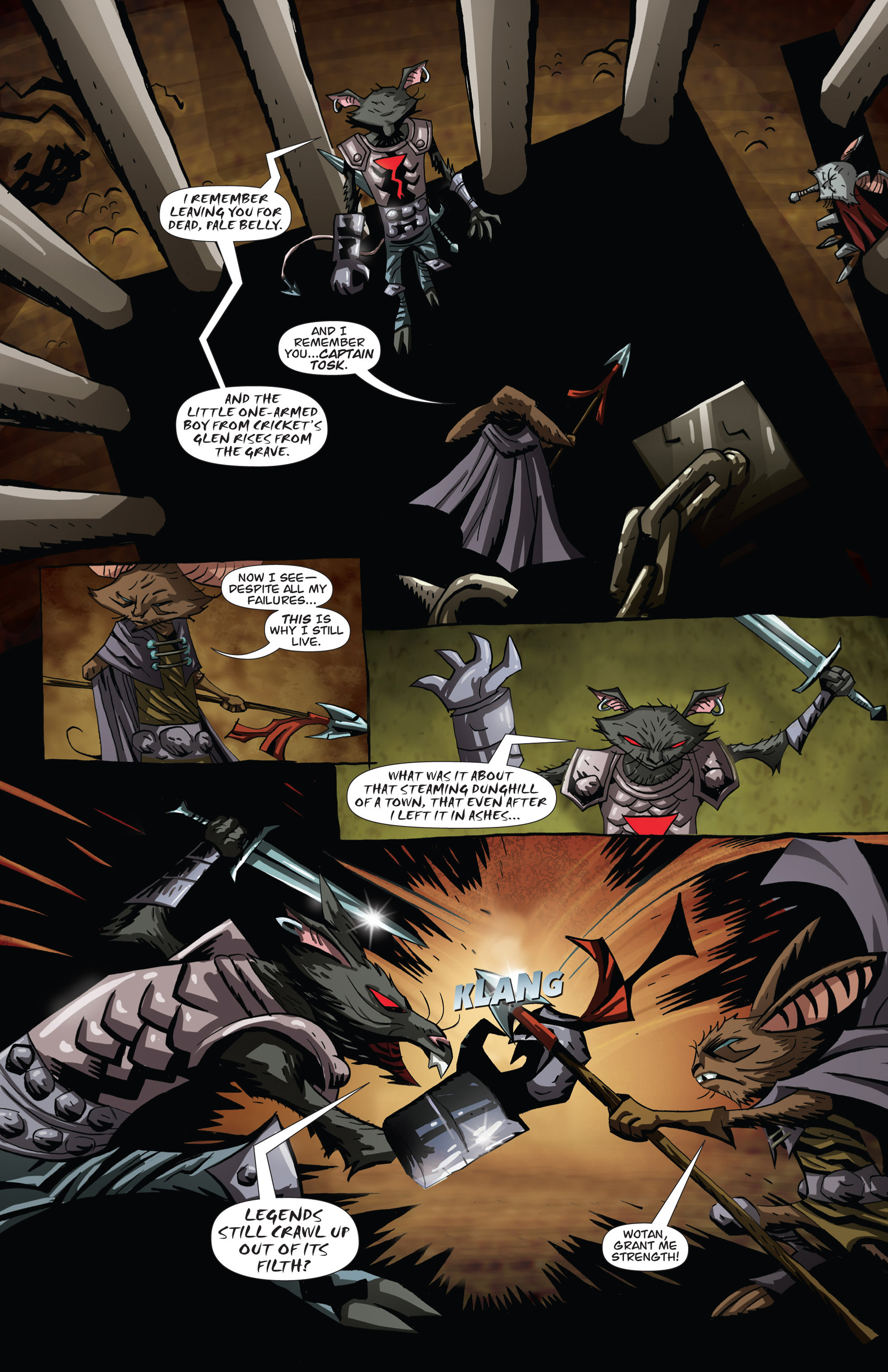 The Mice Templar Volume 4: Legend issue 7 - Page 12