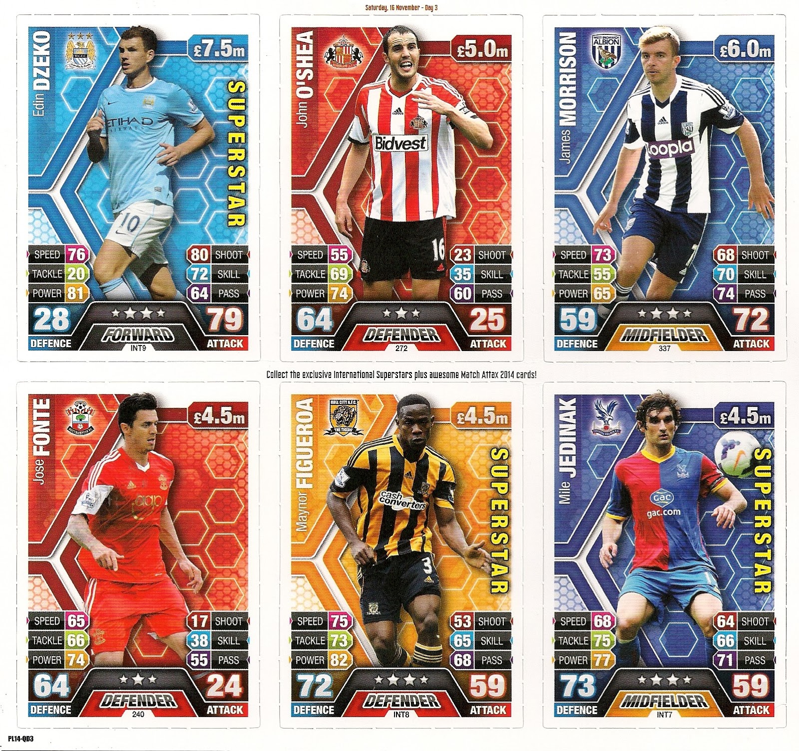 2 Match Attax EXTRA 14//15-542-Youssouf Poulsen Championnat torjäger