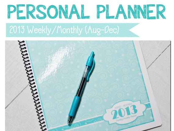 {NEW!} PRINTABLE PERSONAL PLANNER