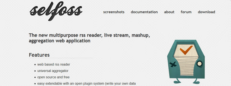 selfoss RSS reader