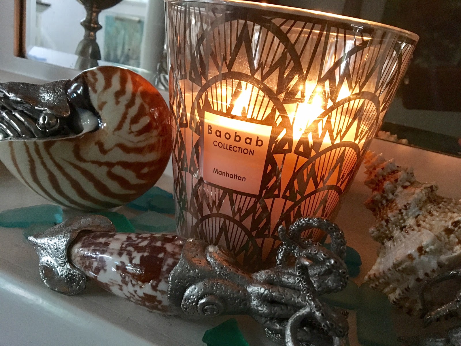 The Uptown Acorn Scentsational Scoop {Baobab candle}