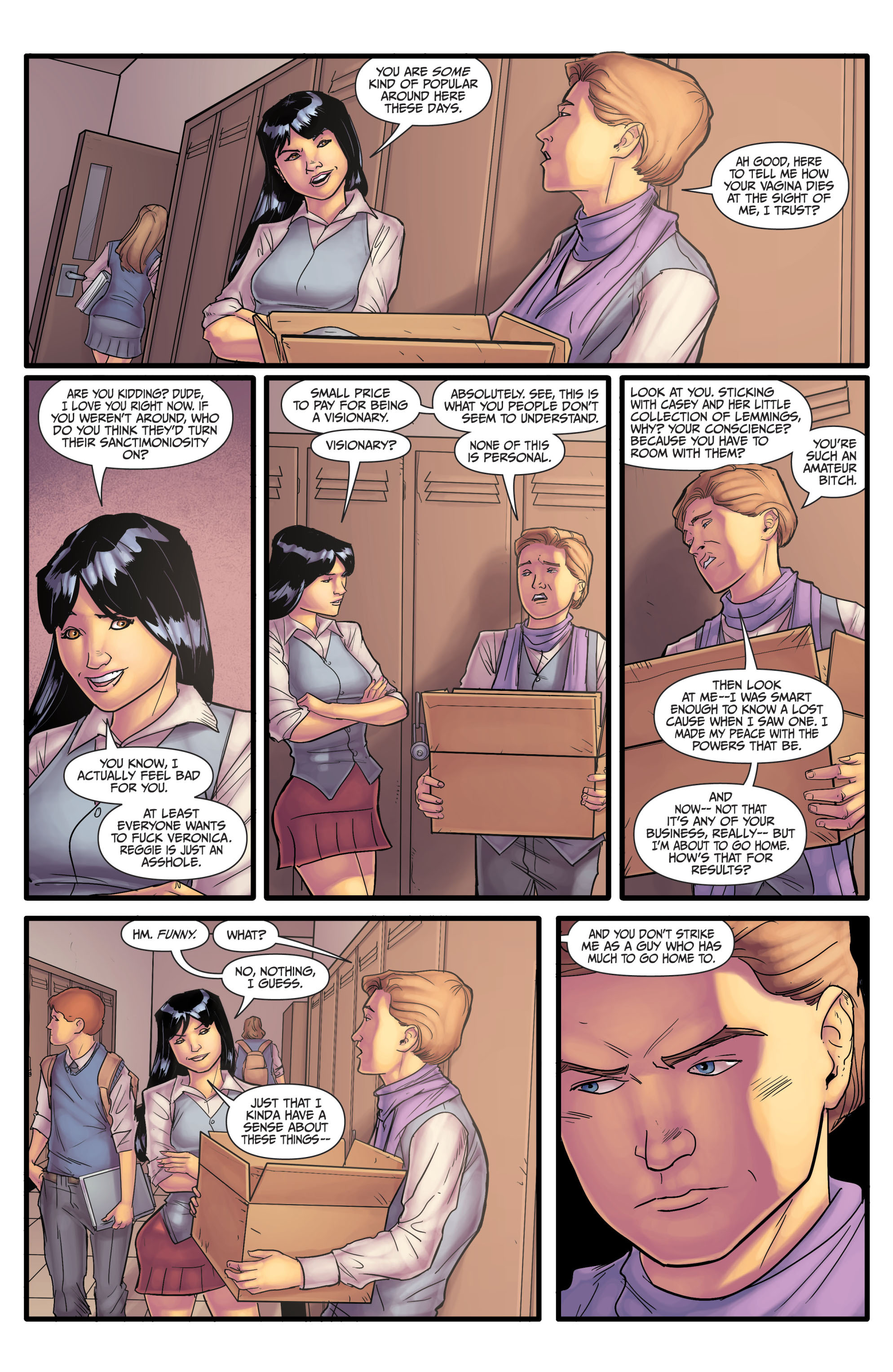Read online Morning Glories comic -  Issue # _TPB 2 - 145