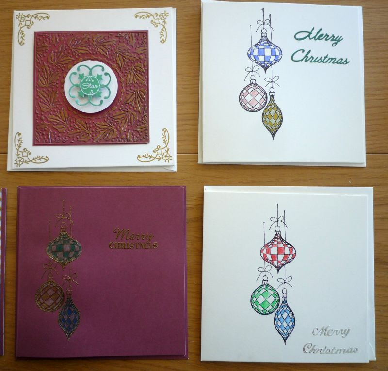 The Geeky Goblin Tis the season to be carding. Card making? Oh well. I've made some Christmas cards The Geeky Goblin Tis the season to be carding. Card making? Oh well. I've made some Christmas cards