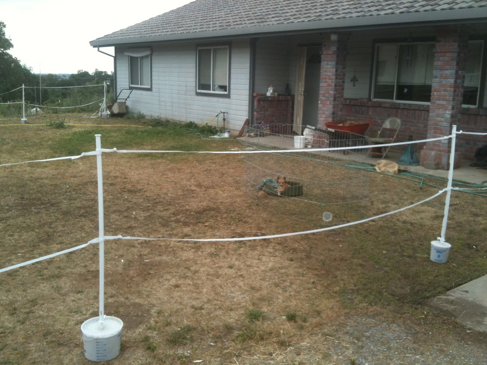 Journey to The Black String How I built a cheap and portable Round Pen.