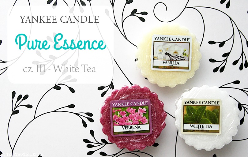 Yankee Candle Pure Essence 2016 White Tea Po tej stronie lustra