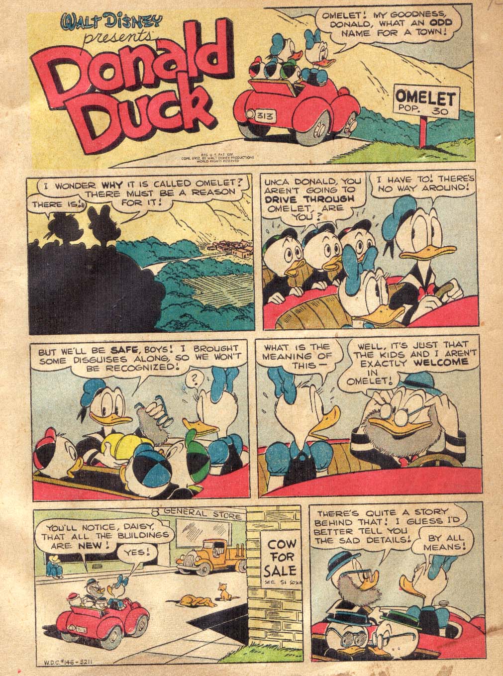 Read online Walt Disney's Comics and Stories comic -  Issue #146 - 3