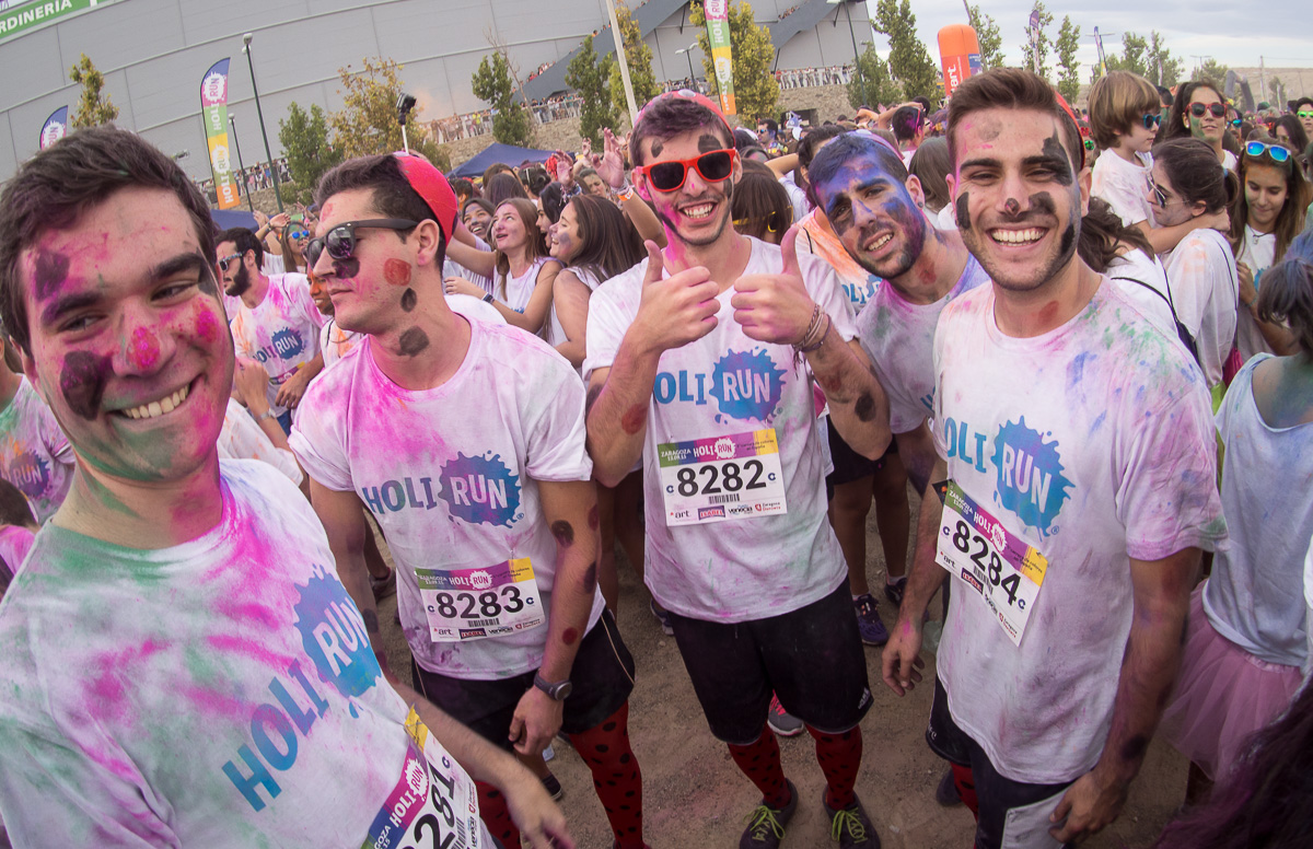 QLIO.ORG - FOTOS: Holi Run Zaragoza 2015 Puerto venecia holirun
