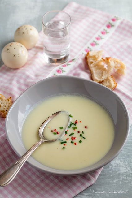 Крем-супа от бели аспержи / Crème d’asperges blanches