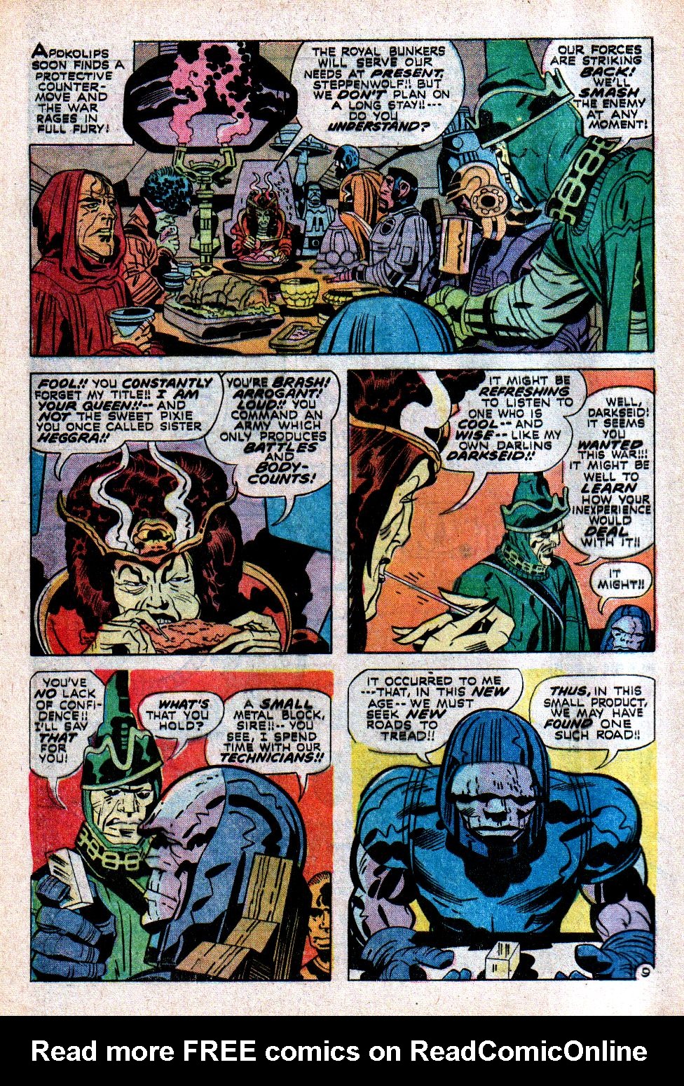 Read online The New Gods (1971) comic -  Issue #7 - 11