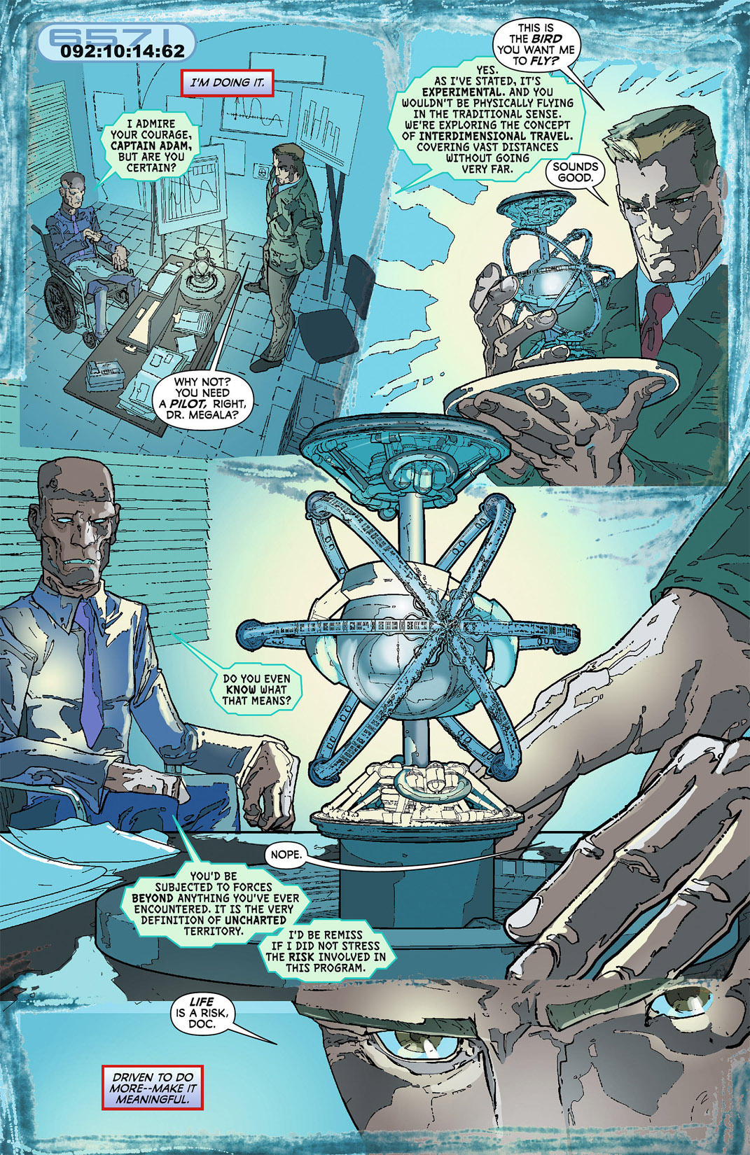 Read online Captain Atom comic -  Issue #7 - 12