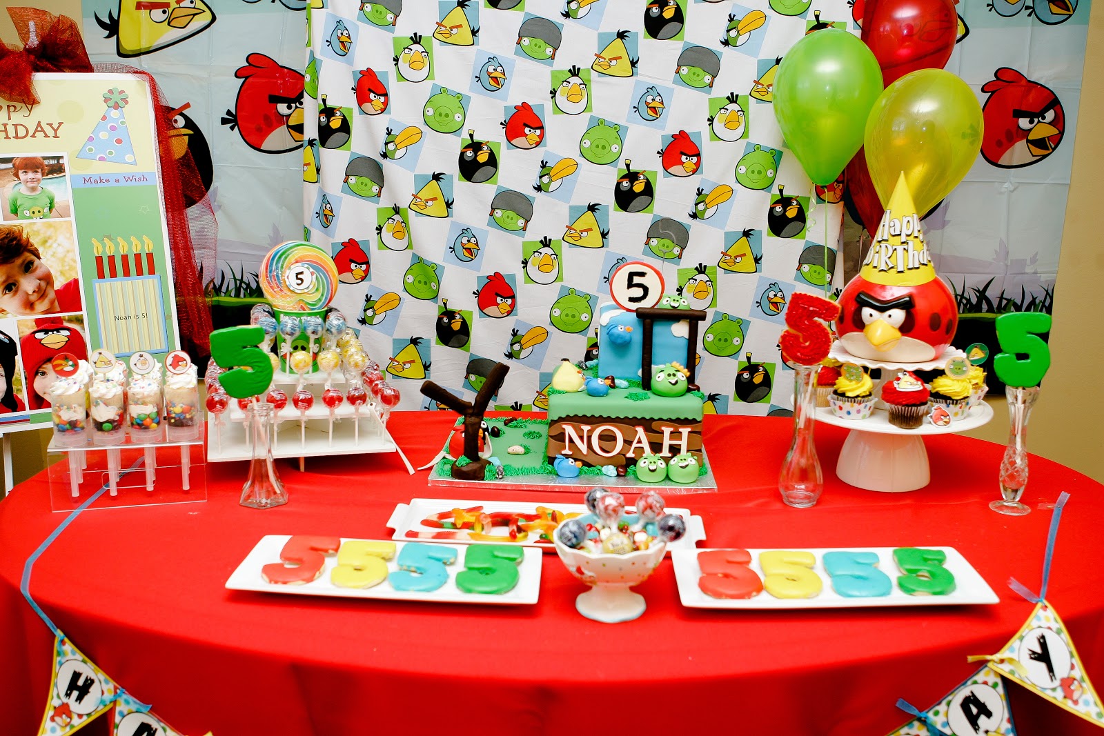 Choosing Joy Today Angry Bird Party Decorations