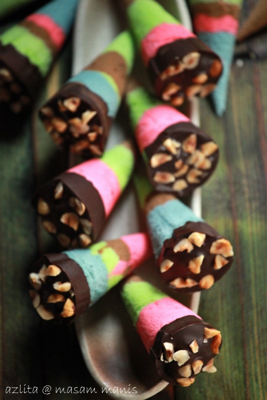 Apam Ice Cream Cornetto Masam Manis