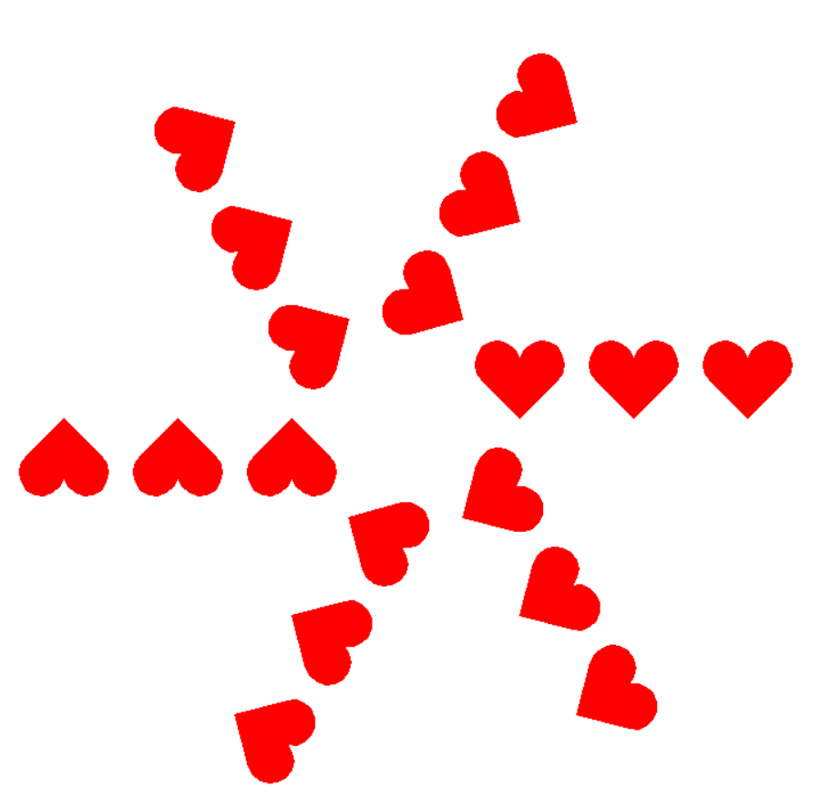 【Python】ハート型の図形を描きました【タートルグラフィックス】【matplotlib】 | 特訓中