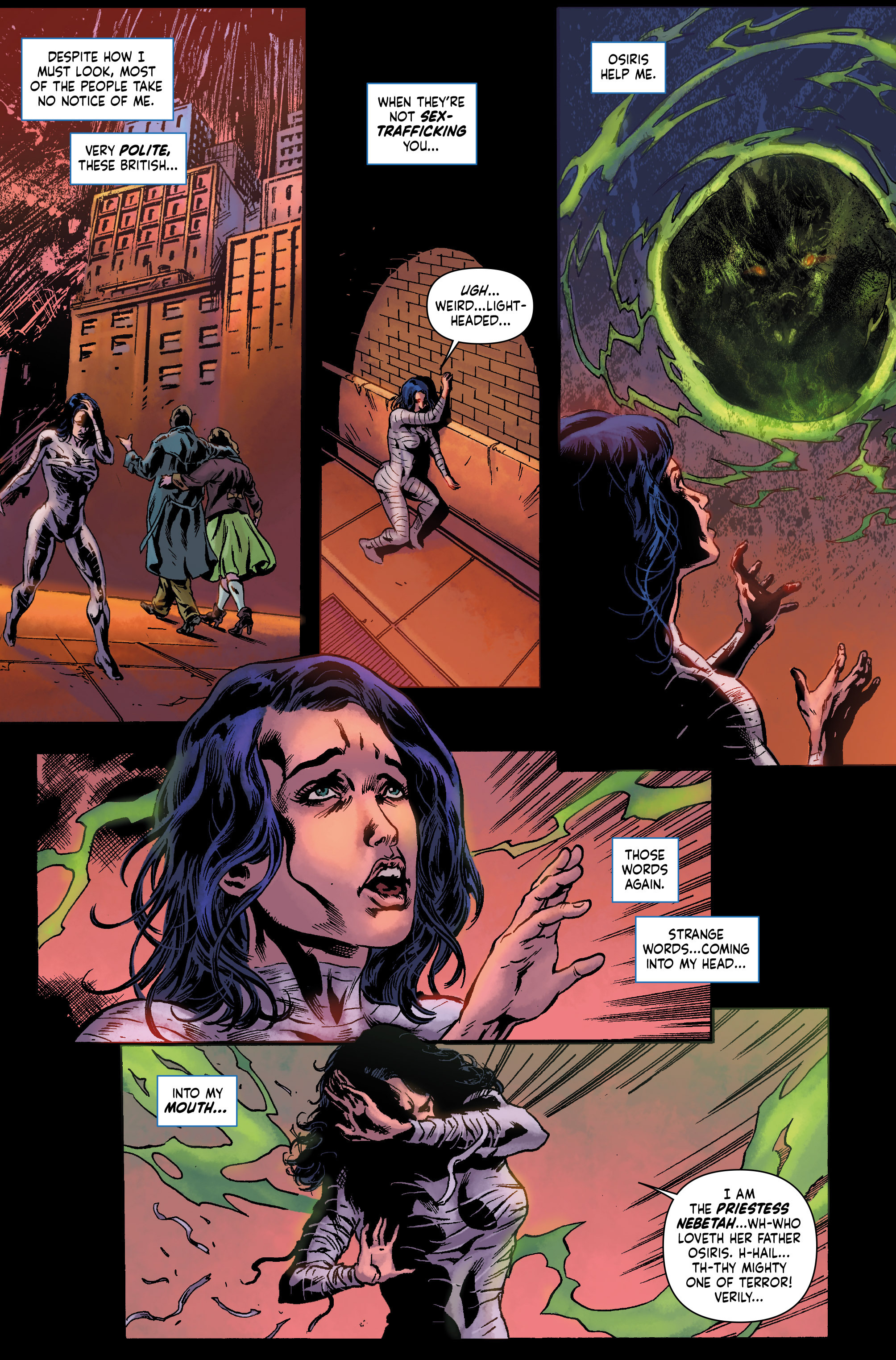 Read online The Mummy comic -  Issue #1 - 27