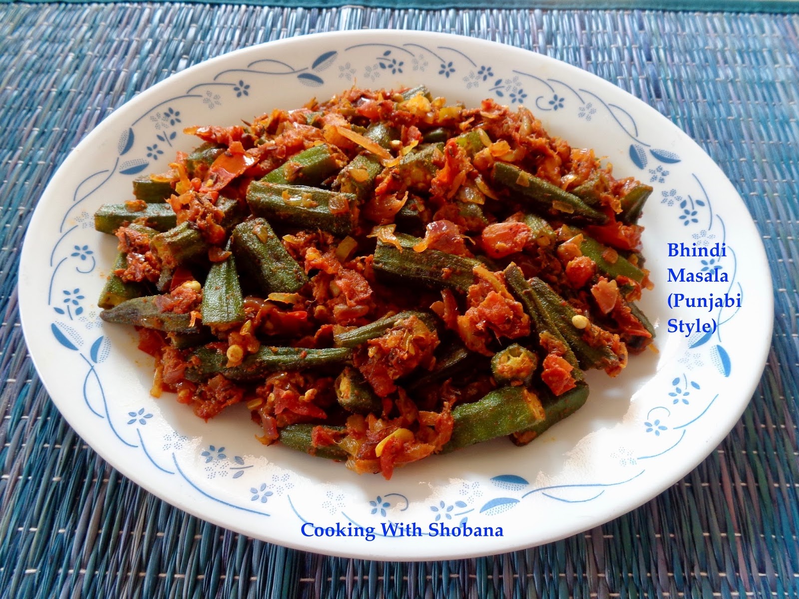 Cooking With Shobana BHINDI MASALA ( PUNJABI STYLE)