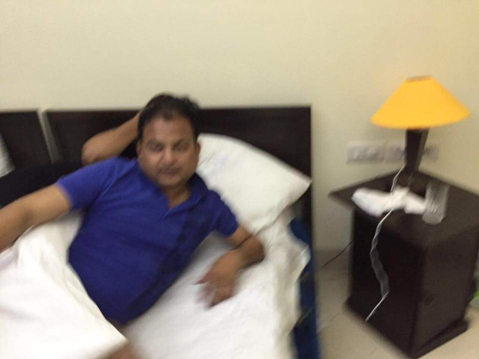 Viral: IAS officer's raunchy pictures with two young girls in hotel room