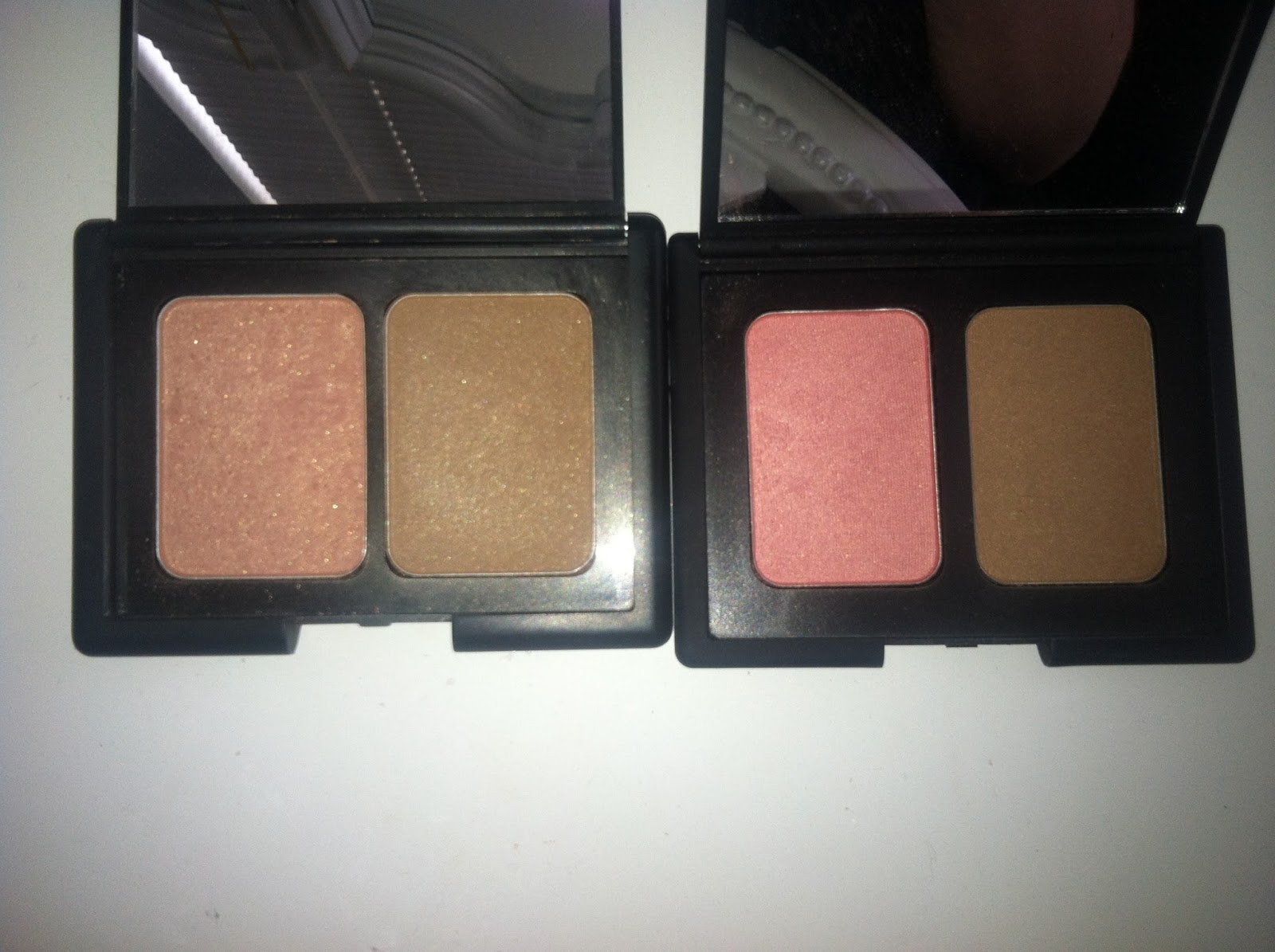 Ashley Sue Makeup. Nars vs Elf Blush and Bronzer Duo