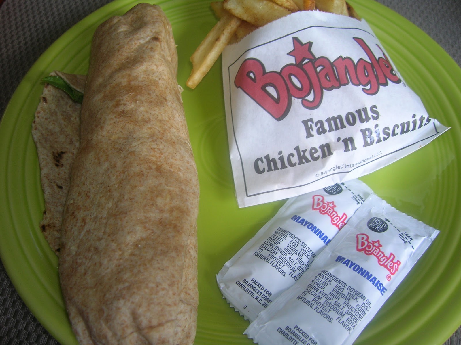 durhamonthecheap Food Review Bojangles Cajun Wrap with Honey Mustard