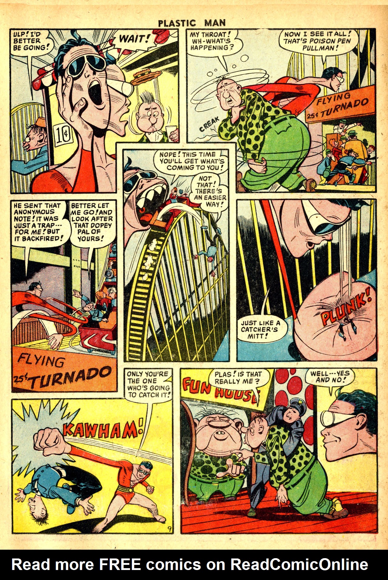 Read online Plastic Man (1943) comic -  Issue #23 - 11