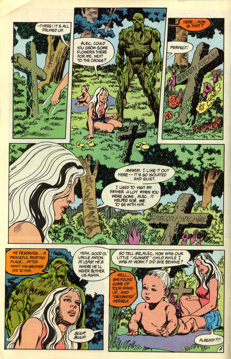 Swamp Thing (1982) Issue #96 #104 - English 7
