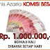 Modal Azaria 1,6 juta potensinya sekali closing 1 juta, ada juga lho modal gratis dapat 200 juta Modal Azaria 1,6 juta potensinya sekali closing 1 juta, ada juga lho modal gratis dapat 200 juta