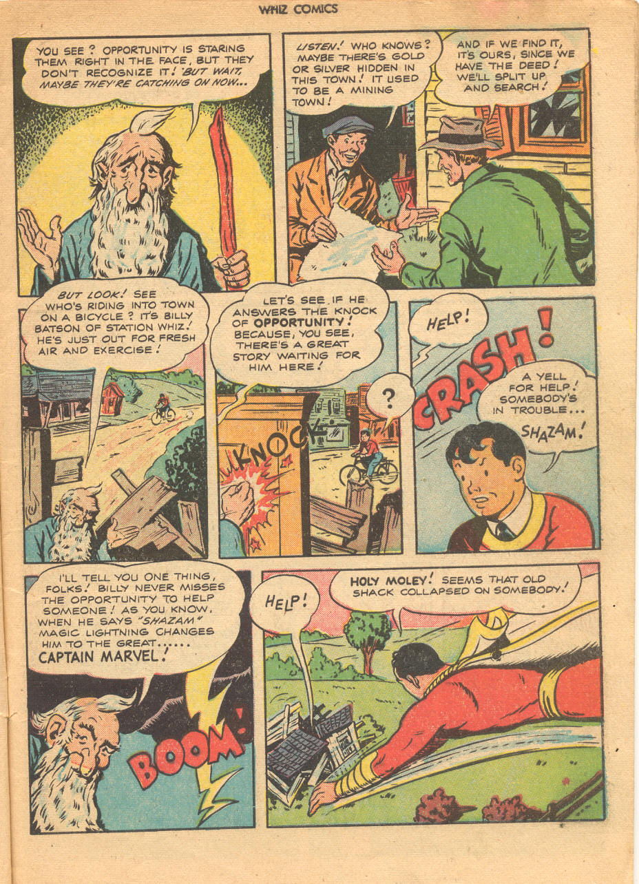 Read online WHIZ Comics comic -  Issue #92 - 5