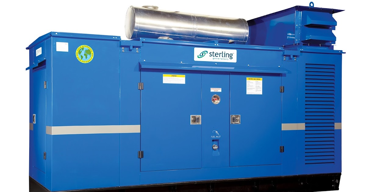 Sterling Generators commissions unique 24 hours into 365 days DG
