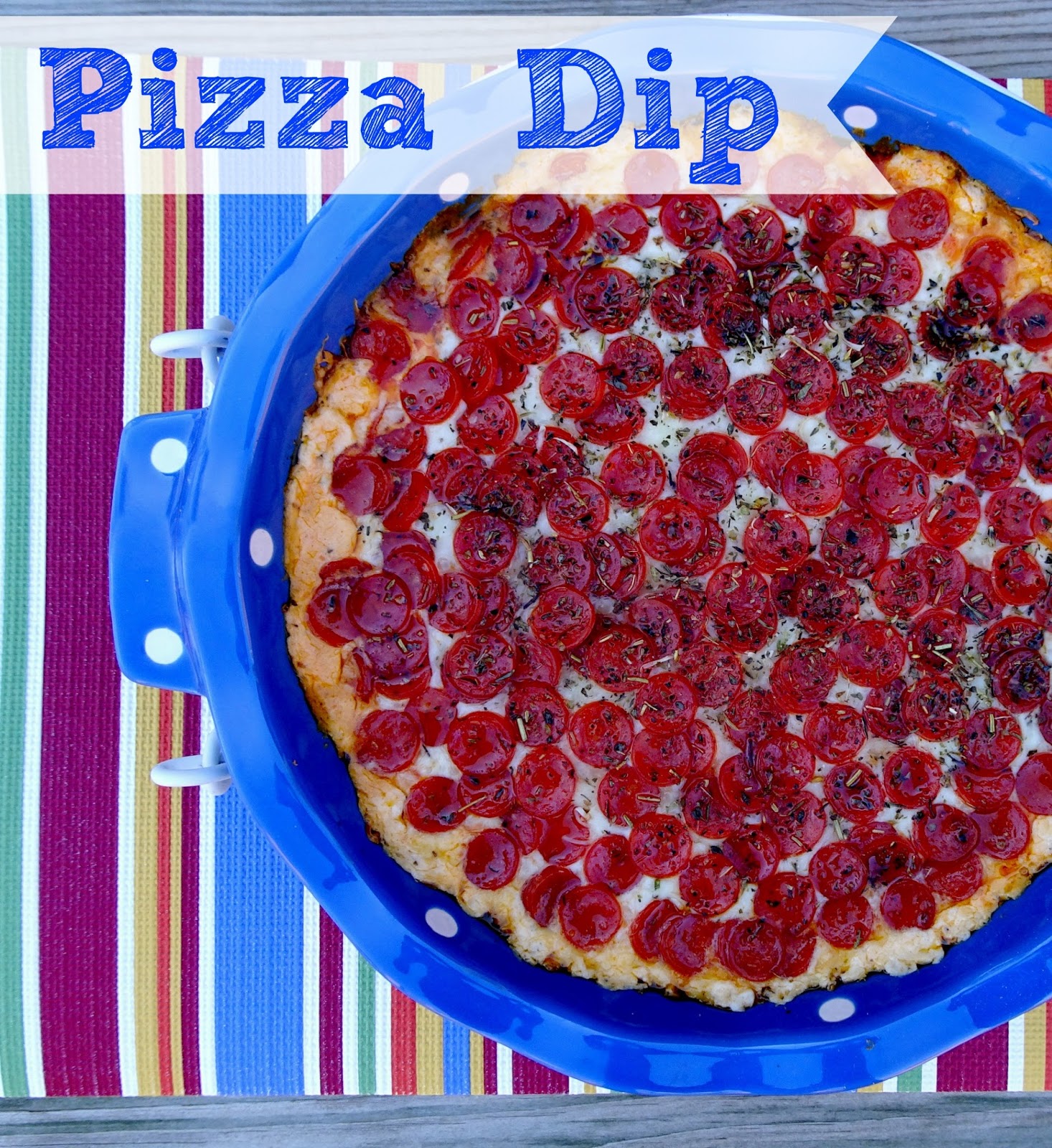 Easy as Pie Pizza Dip